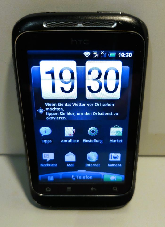 Handy HTC Wildfire S, OVP in Königs Wusterhausen