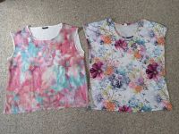 Set: 2 Tolle Shirts Blusen XL 44 Tiffosi leicht Sommer bunt rosa Brandenburg - Hennigsdorf Vorschau