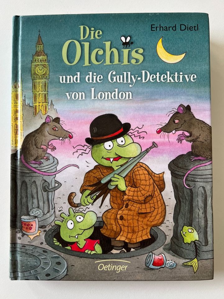 Buch, Kinderbuch - Die Olchis in Solingen