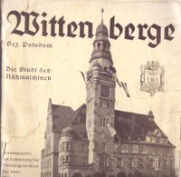 WITTENBERGE -STADTFÜHRER(ca.1930/Broschüre/illustriert) Sachsen-Anhalt - Halle Vorschau