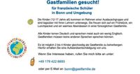 Gastfamilien gesucht gegen Aufwandsentschädigung ( 3 Tage 165€) Bonn - Auerberg Vorschau