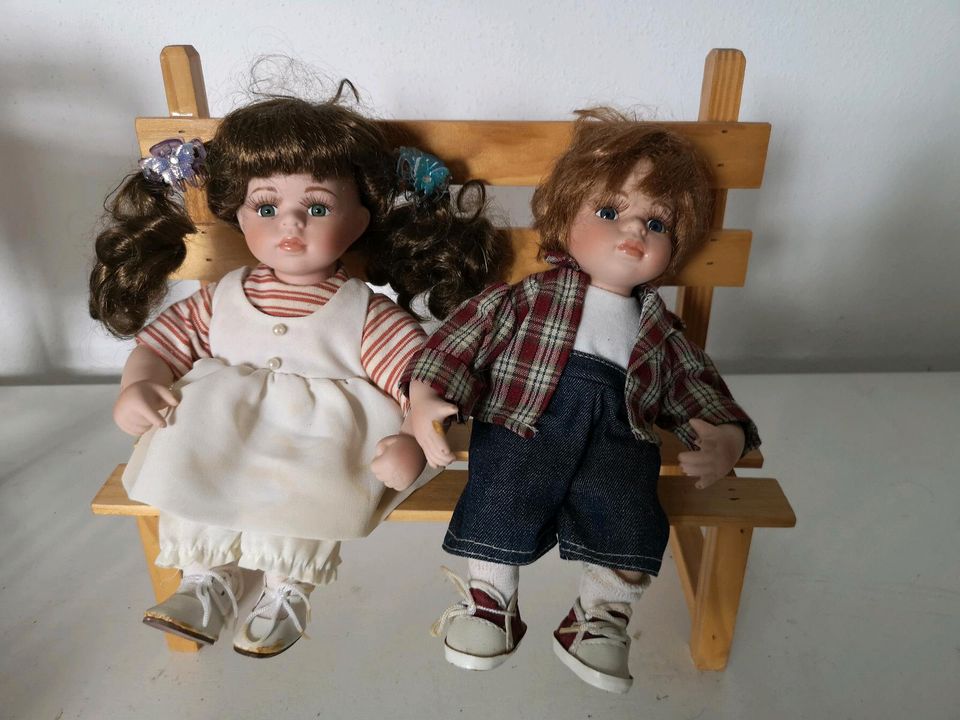 Puppenpaar klein in Kleinlangheim