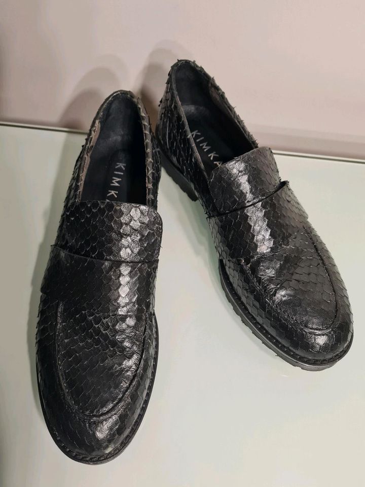 Schuhe Leder Loafer Gr.39 in Weinstadt