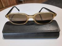 Vintage Calvin Klein Sonnenbrille mit Lederetui Baden-Württemberg - Weingarten Vorschau