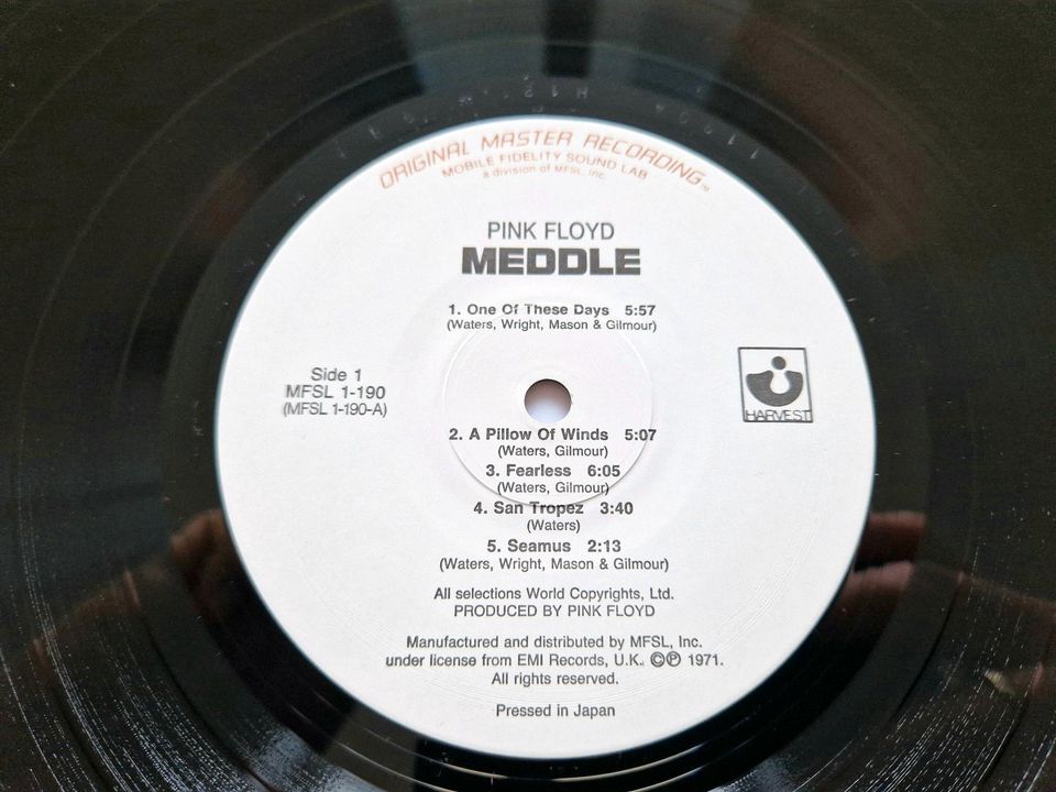 LP, Vinyl, Schallplatte - Pink Floyd - Meddle - MFSL 1-190 - in Barmstedt