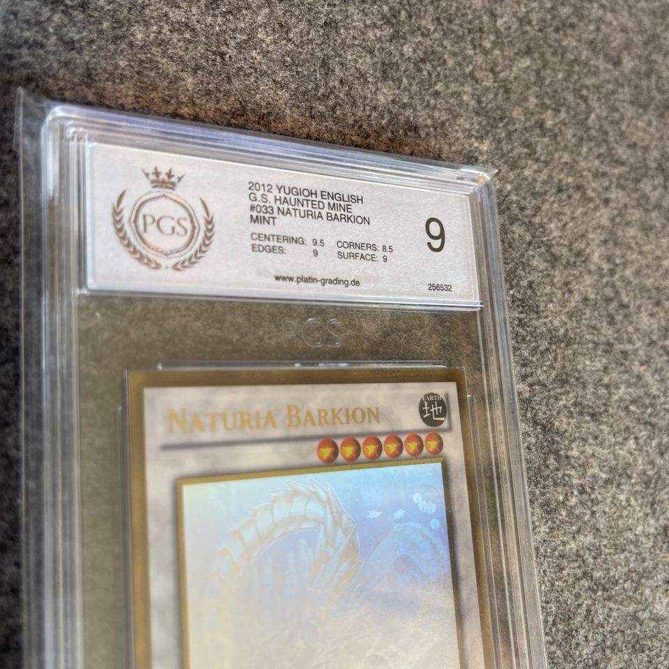 YuGiOh Naturia Barkion PGS 9 Ghost Rare Limit Auflage in Wolfsburg