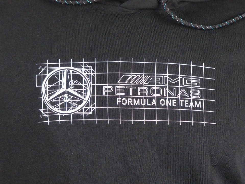 Mercedes AMG Petronas Herren FW Logo Hoodie Gr. S M L XL in Wetzlar