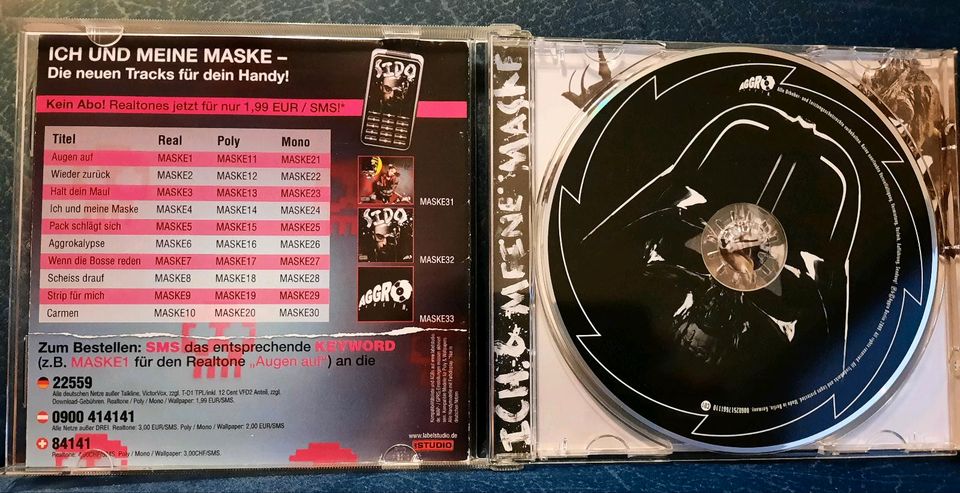 Sido "Ich & Meine Maske" Album CD | Deutsch Rap in Merseburg