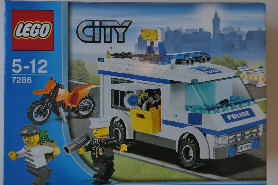 Lego City-Polizei Gefangenentransporter 7286 in Menden