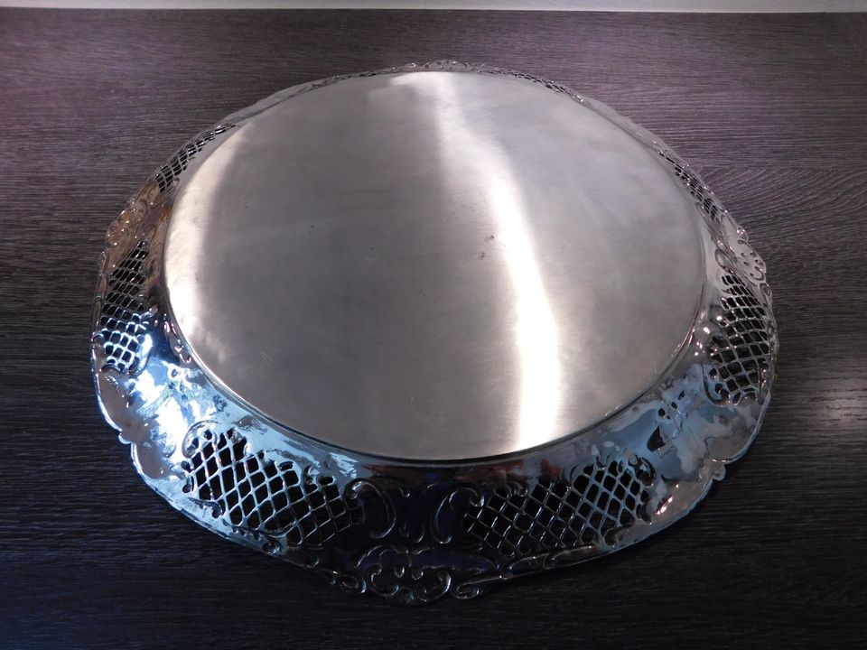 ☾♔ CHRISTOPH WIDMANN - 925 Silber Tablett Handarbeit in Handewitt