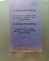 I. u. II. Polizei-Verordnung.von 1913 Niedersachsen - Hann. Münden Vorschau