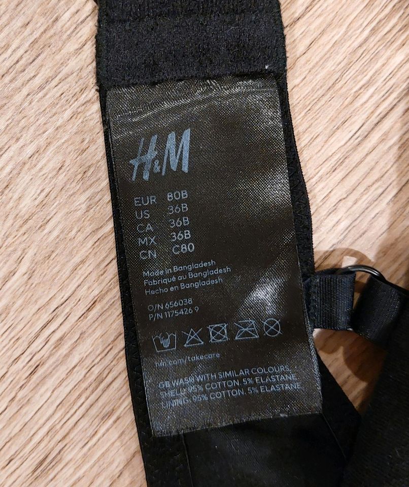 2 x Still- BH von H&M, Größe 80B in Meßkirch