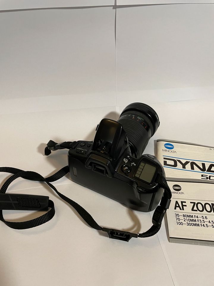 Minolta Dynax 5000i inkl AF Zoom Lense in Eckersdorf