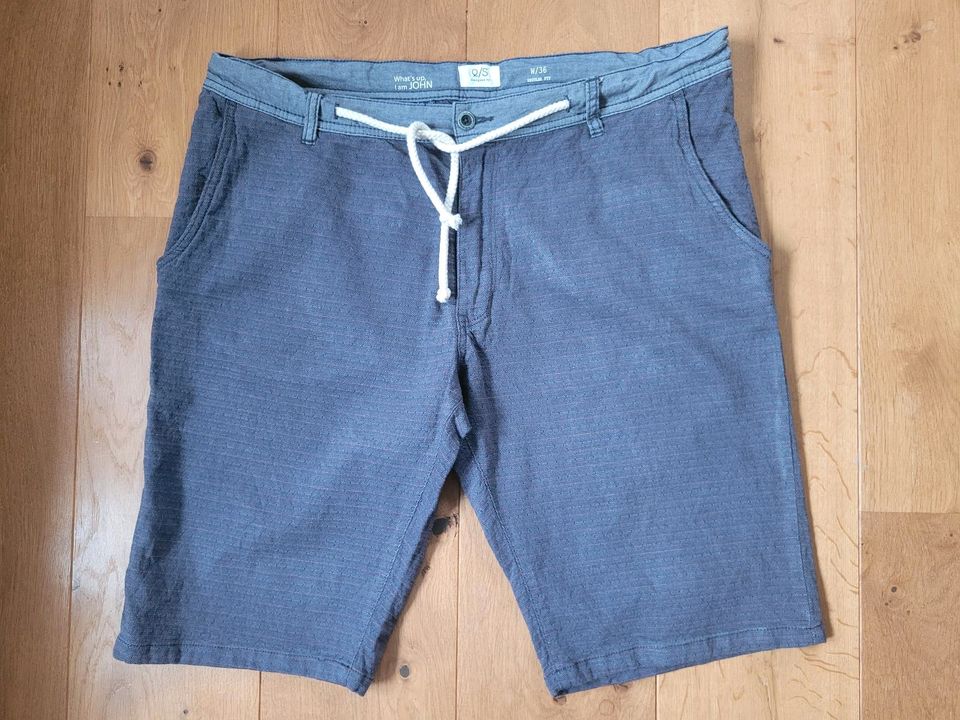 s.Oliver Bermudashorts blau Gr. 36 XL Shorts in Speicher