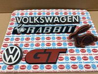 VW Golf 2 RABBIT GT Embleme WEISS incl.Hase Front - RAR !!! Kr. Passau - Passau Vorschau