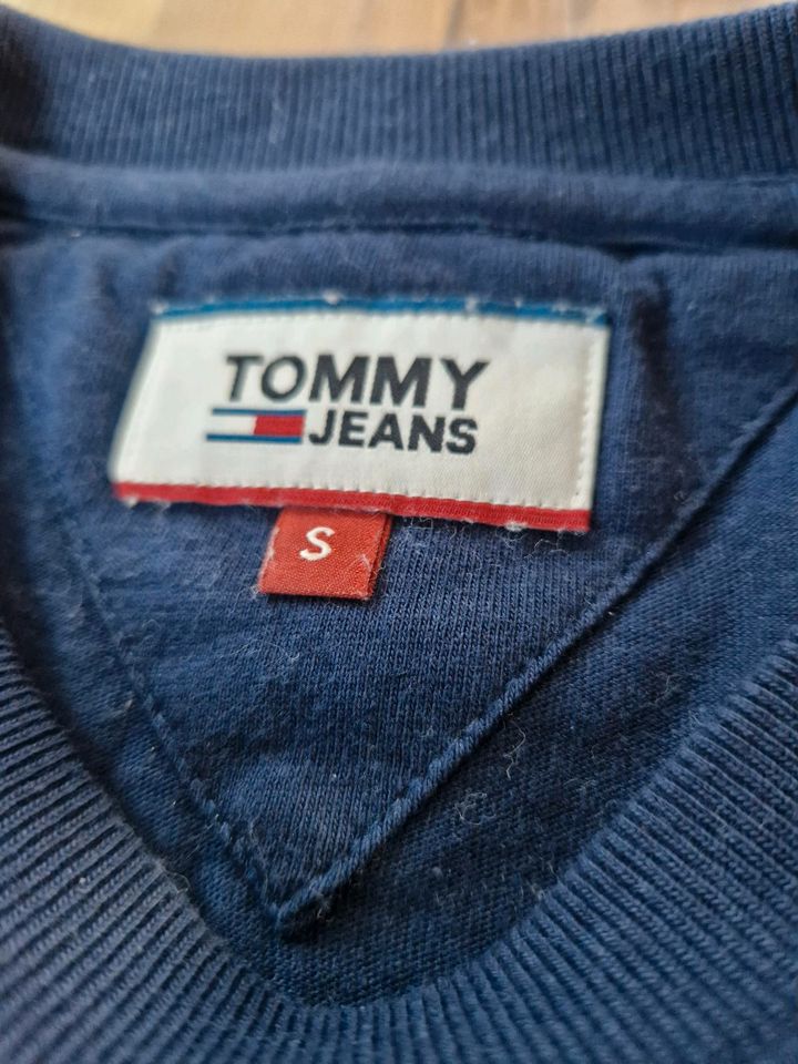 Tommy Hilfiger Shirt, blau, S in Delmenhorst