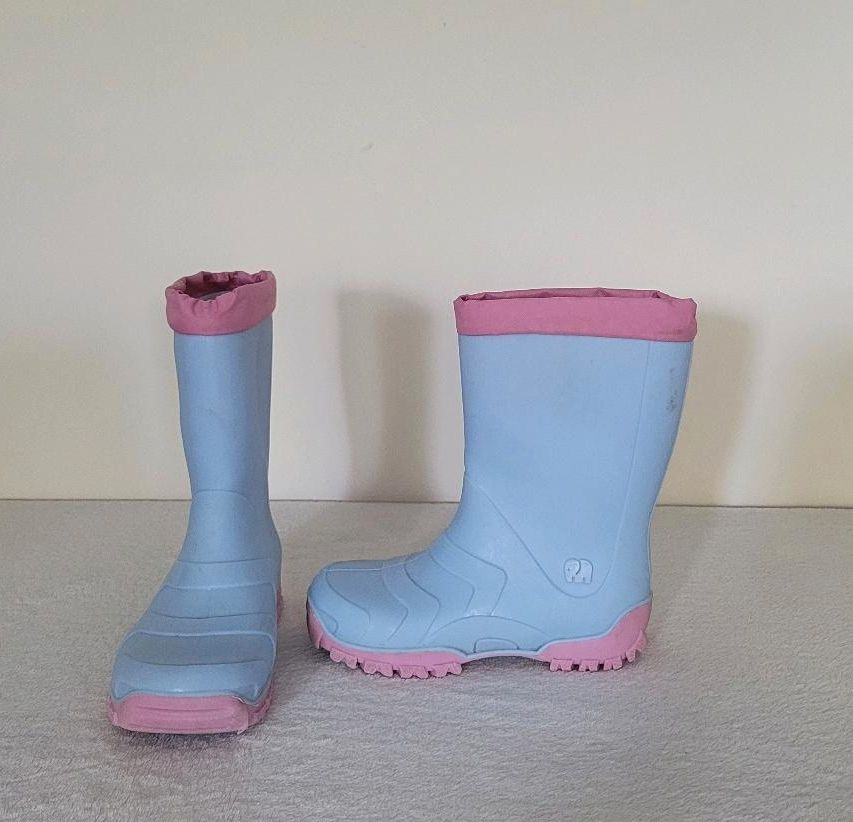 Elefanten Gummistiefel 28 blau rosa Mädchen Regenstiefel Schuhe in Berlin