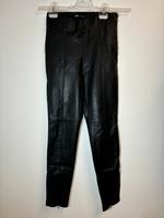 ZARA Lederhose Gr.XS schwarz neuwertig Slim Nordrhein-Westfalen - Wiehl Vorschau
