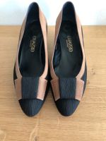 Pumps beige- schwarz Gr.39 Guazzo Bayern - Großostheim Vorschau