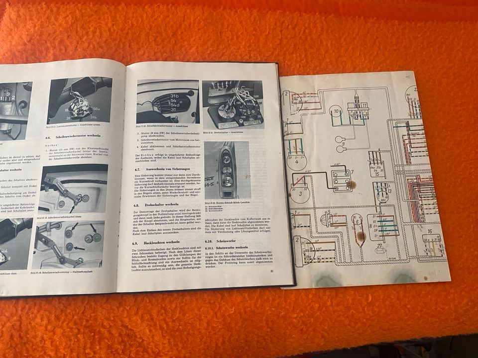 Trabant 601 Betriebsanleitung Reparaturhandbuch DDR RAR VEB in Vestenbergsgreuth