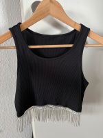 Crop Top geripped mit Perlen Nordrhein-Westfalen - Heinsberg Vorschau