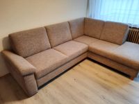 Eck Couch / Sofa  brauner Stoffbezug an Selbstabholer in Waltrop Nordrhein-Westfalen - Herne Vorschau