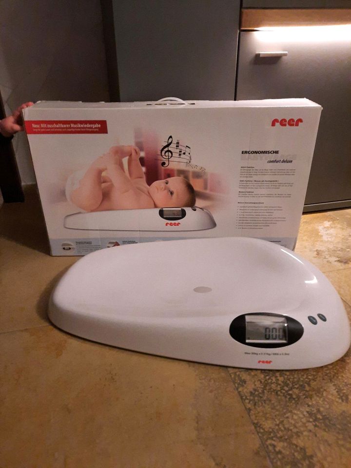 Reer, Waage, Babywaage comfort deluxe, Musik, wie neu in Haltern am See