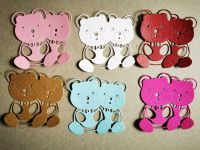 6x Teddybären Bächen Scrapbooking Kartenmotive Verzierung Basteln Rheinland-Pfalz - Hohenfels-Essingen Vorschau