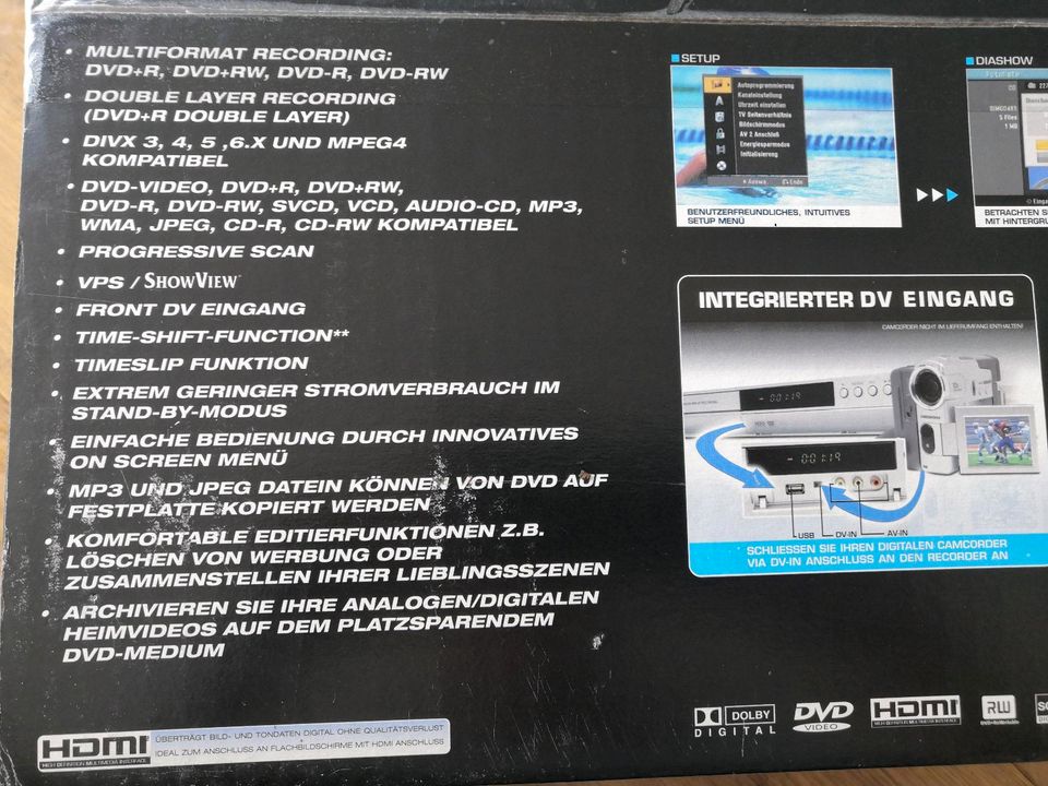 DVD/HDD-Recorder Tevion MD81733 250 GB HDD in Langerwehe