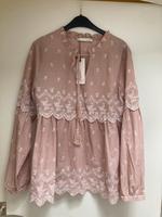 Bluse Tunika beige oui Stickerei 40 L Kr. Altötting - Burghausen Vorschau
