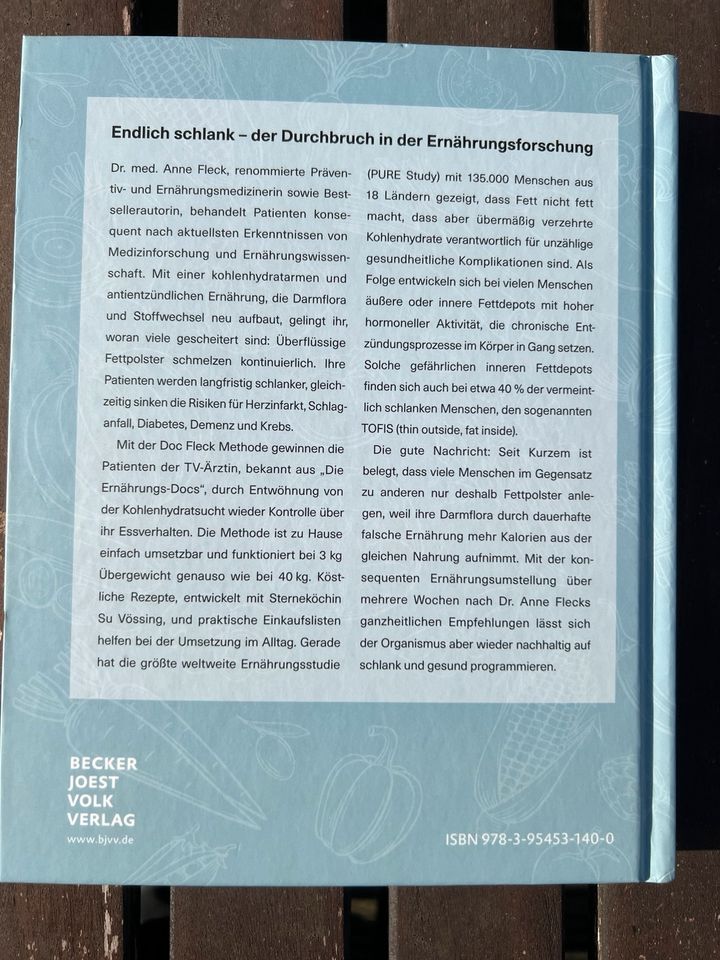 Buch Dr. Anne Fleck - Schlank & Gesund mit der Doc Fleck Methode in Harsefeld