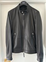 Boss von Hugo Boss Lederjacke Gr. 48 schwarz NEU 100% Original München - Maxvorstadt Vorschau