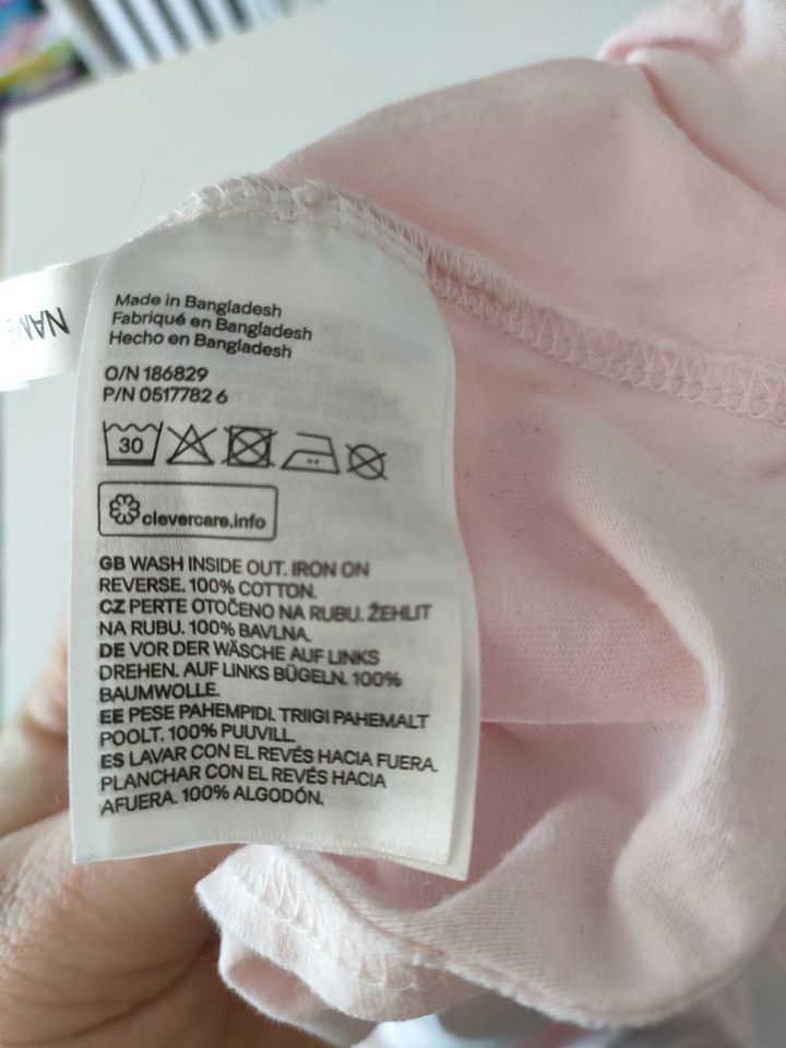 Langärmliges Kleid Katze H&M Gr.110/116 100% Baumwolle in Wiesbaden