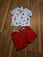 Set baby sommer babyclub 56 t shirt short kurze hose Nordrhein-Westfalen - Lüdenscheid Vorschau