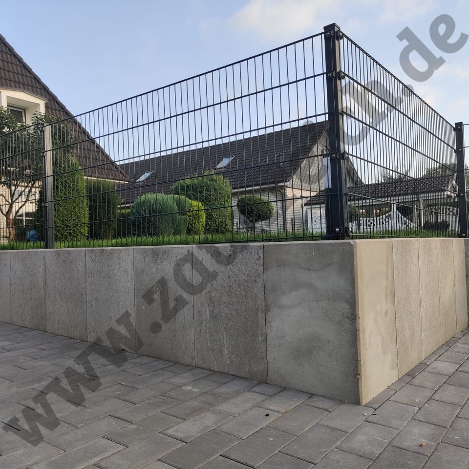 #23: Gartenzaun Doppelstabmatte Gabionen Sichtschutz Zaun Matte in Harpstedt