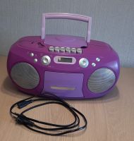 TERRIS CD-RADIO mit Kassettendeck, Stereoanlage, USB, Pink Nordrhein-Westfalen - Wesseling Vorschau