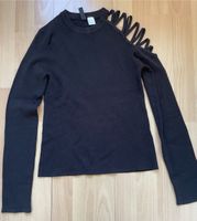 Feinstrickpullover H&M schwarz mit offener Schulter Steele / Kray - Essen Freisenbruch Vorschau