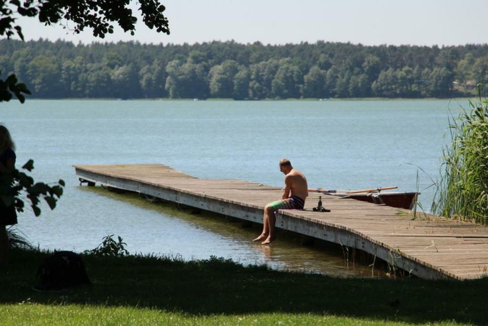 Safarizelt Ferienhaus, Ferien direkt am Großen Lychen See in Lychen