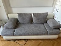 Couch 3-Sitzer weiß / grau Dresden - Neustadt Vorschau