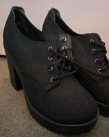 Plateau Schuhe schwarz 40 Niedersachsen - Osnabrück Vorschau
