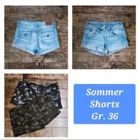 TOP! Tolle Sommer Shorts Gr. 36 (S) kurze Hosen Camouflage Jeans Thüringen - Neuhaus Vorschau