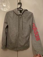 Adidas Sweatshirtjacke Sportjacke grau pink damen S-M Düsseldorf - Lichtenbroich Vorschau