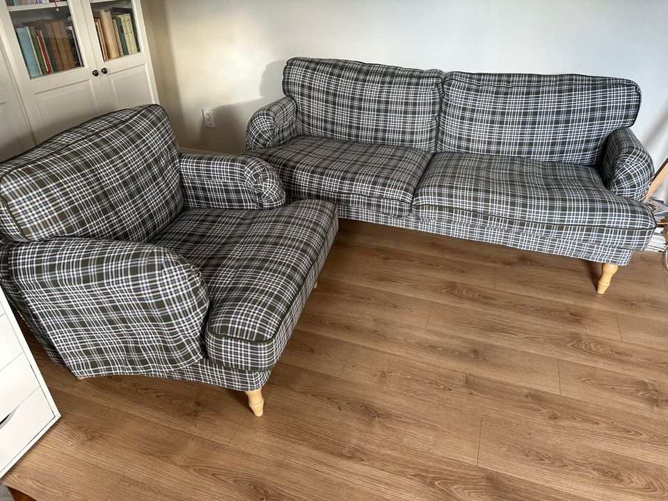 3er Sofa Stocksund, Couch und Sessel fast neuwertig! Für 350 EUR in Stralsund