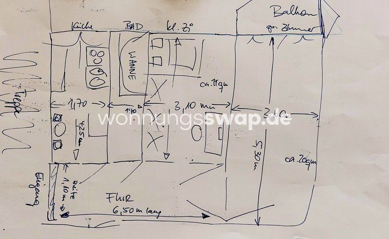 Wohnungsswap - 2 Zimmer, 52 m² - Goslarer Platz, Charlottenburg, Berlin in Berlin