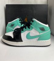 ✅Nike Jordan 1 Mid GS Tropical Twist Igloo Türkis/Weiß 38 / 5,5Y Sachsen - Treuen Vorschau