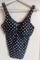 Boden Tankini Top Oberteil Bikini UK 12 38 M blau Punkte Dresden - Blasewitz Vorschau