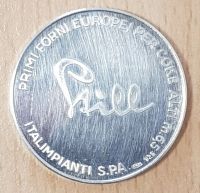 Seltene Silber Medaille, gepunzt 925, Italsider-Taranto 1971, Ø 3 Bayern - Lindau Vorschau