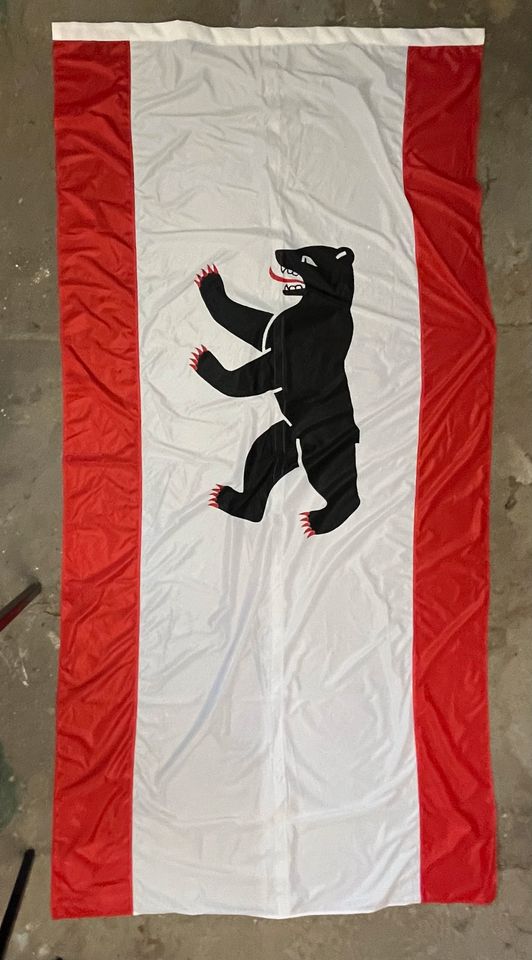 Berlin Bär Fahne Flagge 150 x 300 cm mit Ösen Hertha Union in Berlin
