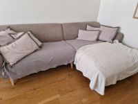 Sofa in grau mir Kissen Düsseldorf - Pempelfort Vorschau