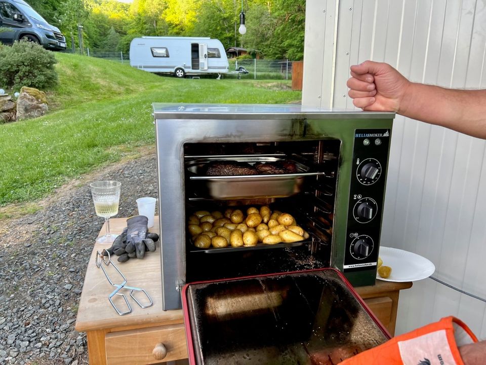 HELIA GASTRONORM Räucherofen BBQ Smoker Gastronomie Küche Profi in Burbach